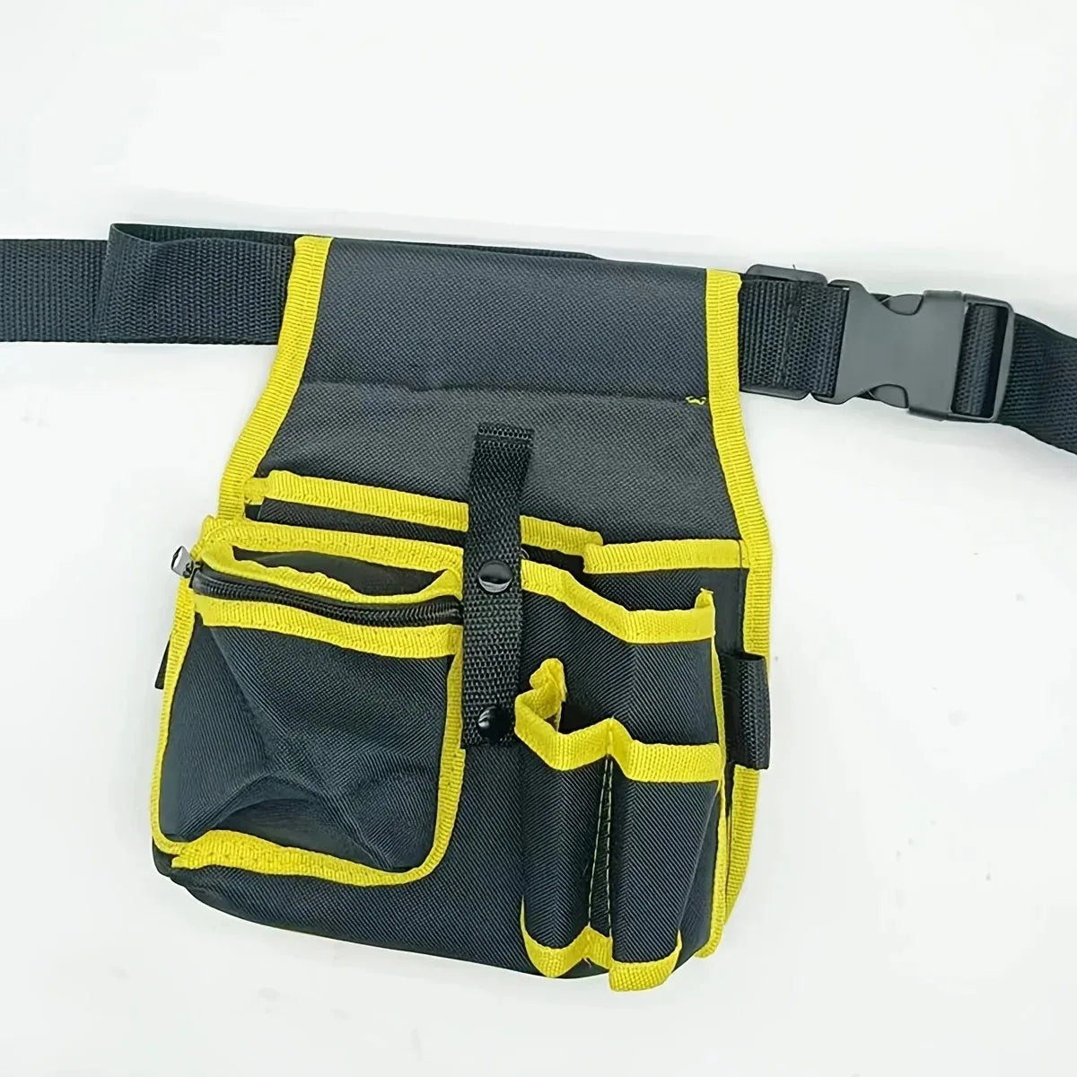 Tool Belt, Electrician Tool Pouch, Adjustable Tool Belts for Men Women, Utility Belt with Hammer Holder, Multi-Pocket Organizer