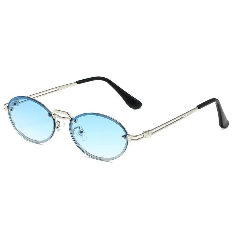 Eyewear Streaming Sunglasses Men  Women Personality Oval Sun Glasses Cycling Summer Sports Fishing Running T209