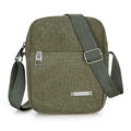 Men's Fashion Canvas Small Bag Casual Men Mini Handbags Male Crossbody Shoulder Messenger Bags For Men Business Sidebag