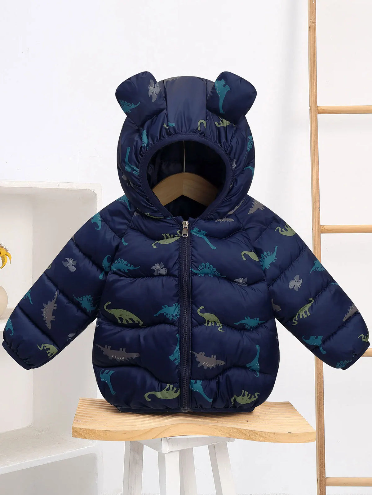 Children's Coat Baby Cartoon Jacket Boys Hooded Clothing Girls Warm Winter Clothes Toddler Kids Outerwear