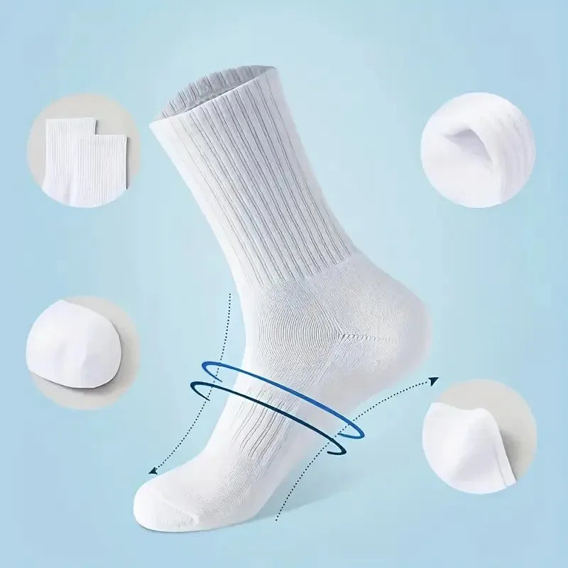 3/6pairs Men's and Women's Socks Are Deodorant, Sweat-absorbent and Breathable for Business Trips Funny Socks
