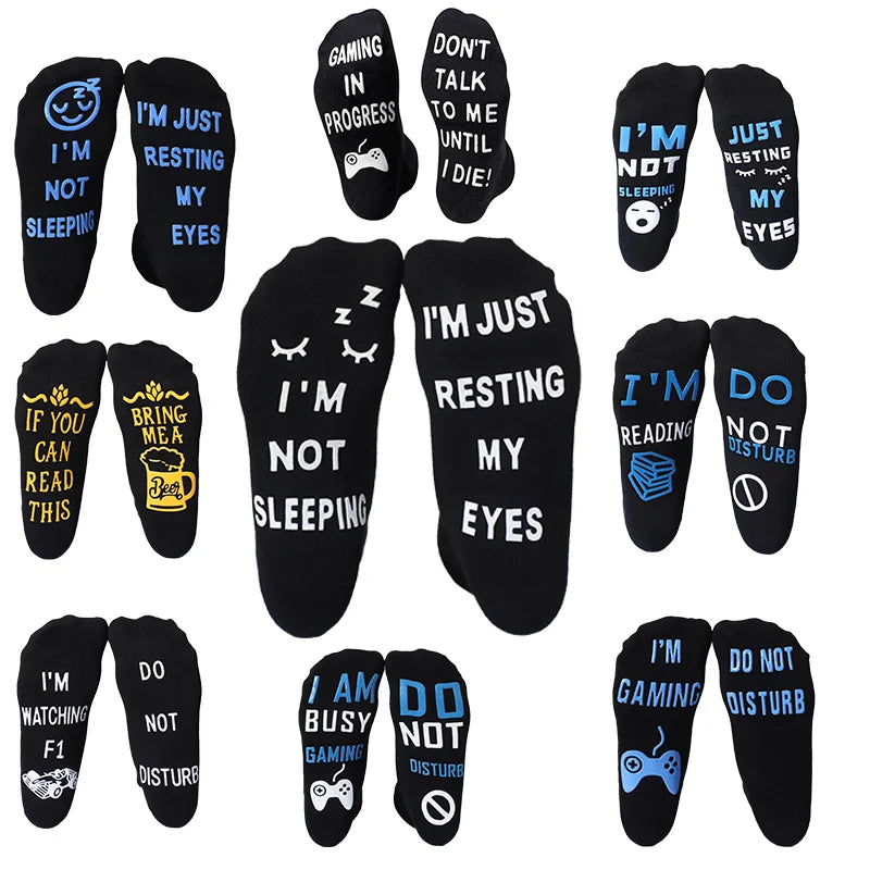 Mens Funny Socks Birthday Gifts for Men Stocking Stuffers Christmas Gifts for Men-Him Dad HusbandGrandpa