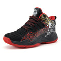 Classic Boys Basketball Shoes Kids Sneakers Fashion Tennis Kid Sport Shoes Outdoor Non-Slip Trainer Children School Basketball