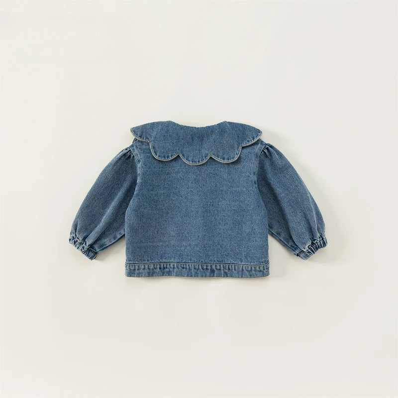 Girl Denim Jacket Kids Clothes for Girl Kids Jackets for Girl Outwear Children Coat Children Top Roupa Infantil Menina Abrigos