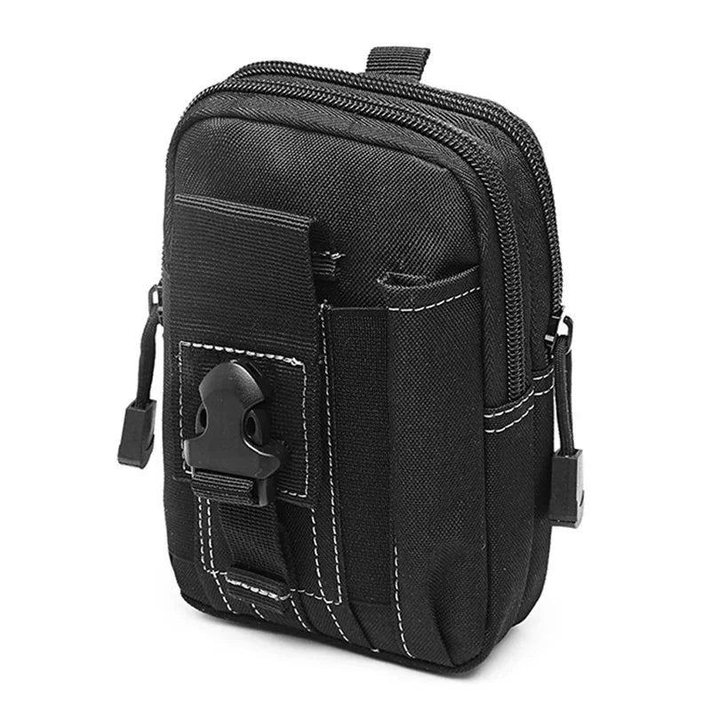 Outdoor Men Waist Pack Bum Bag Pouch Waterproof Waist Bag Sport Hunting Belt Nylon Mobile Phone Bags Travel Tools Men's Bags