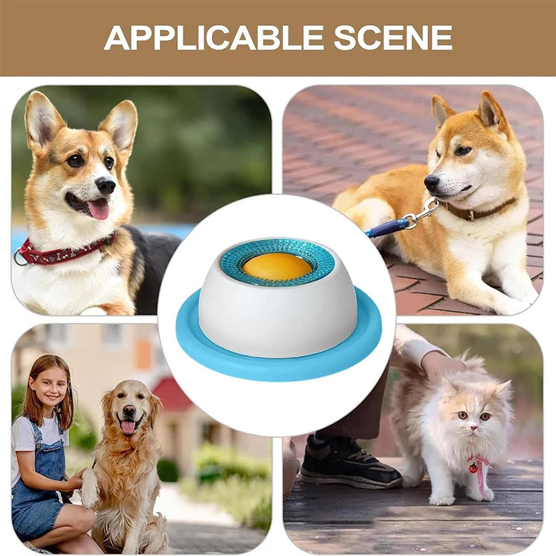 Pet Lick Mat Slow Feeder for Dogs & Cats Pet Slow Food Dispenser Dog Feeding Food Training Promote Dental Health Dog Licking Toy