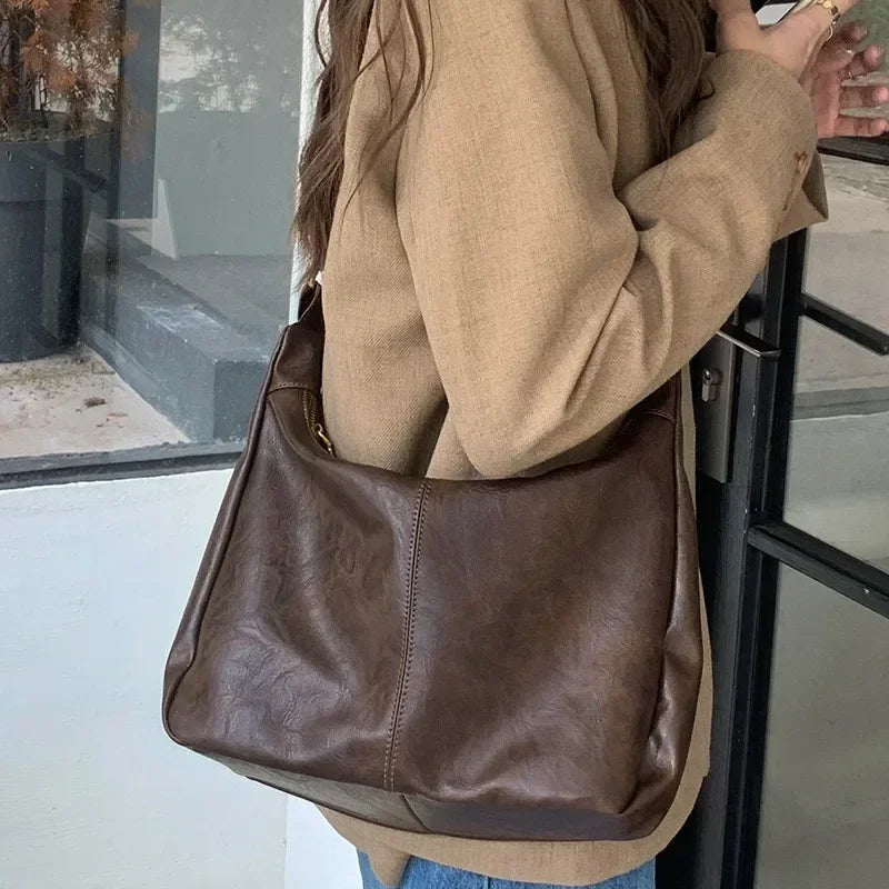 Women Handbags PU Leather Women Shoulder Bag Fashion Luxury Ladies Messenger Bags High Quality Female Tote Bag