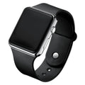 New Fashion Women Men Square LED Digital Watch Students Sports Electronic Watch Couple Watches 2024