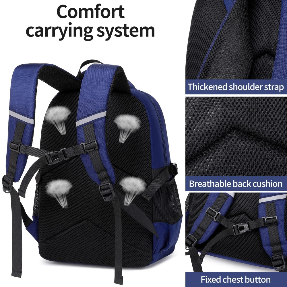 Kids Backpack for Boys Girls Astronaut Lightweight Bookbags School Bags Backpack for Elementary Middle School Waterproof