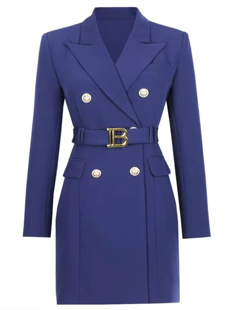 New in Spring Autumn Women‘s Fashion Jacket Women Geometric Elegant Dress Coats Lady Women Slim Office Blazer Women Clothing