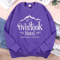 The Overlook Hotel The Shining Hoodies Man Crewneck Cartoon Sweatshirt Fleece Pullover Hoody Hip Hop Warm Fashion Hoodie Couple