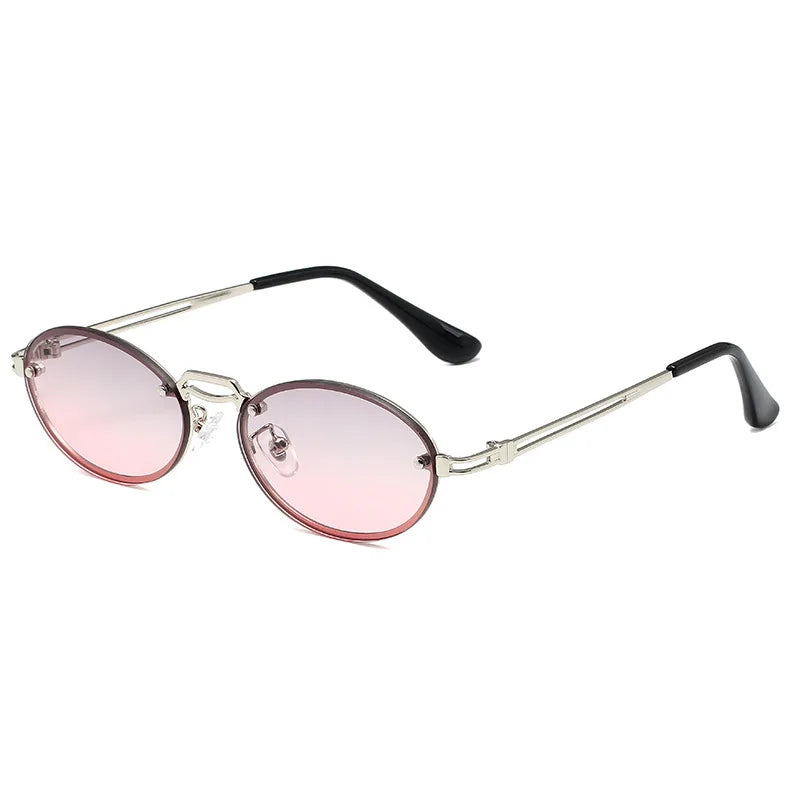 Eyewear Streaming Sunglasses Men  Women Personality Oval Sun Glasses Cycling Summer Sports Fishing Running T209