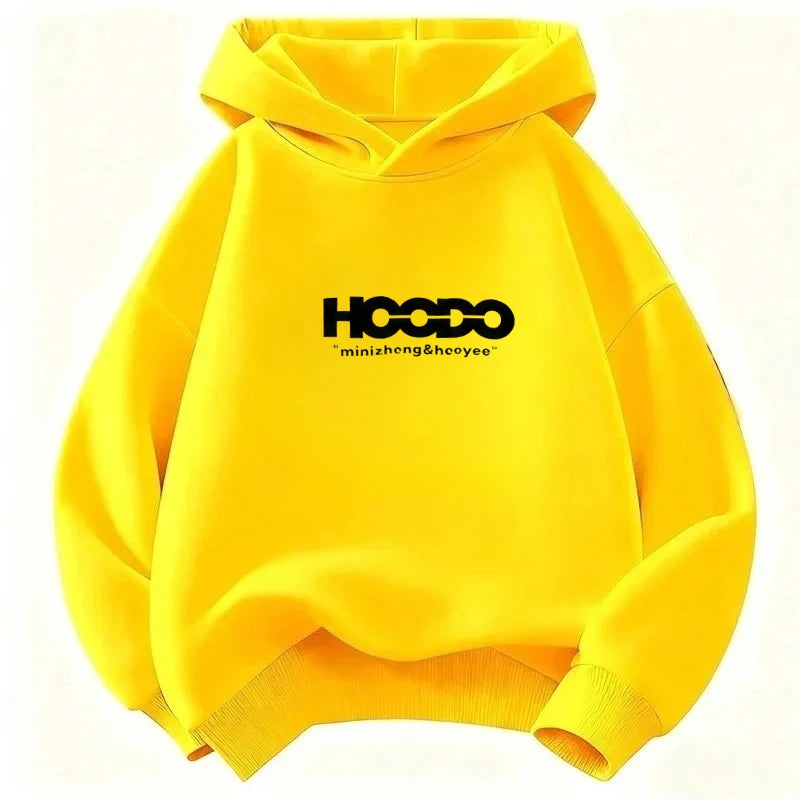 Winter/ Autumn children's Korean-style hooded sweatshirt. Boys'and girls' comfortable,breathable,large-sized and warm outerwear.