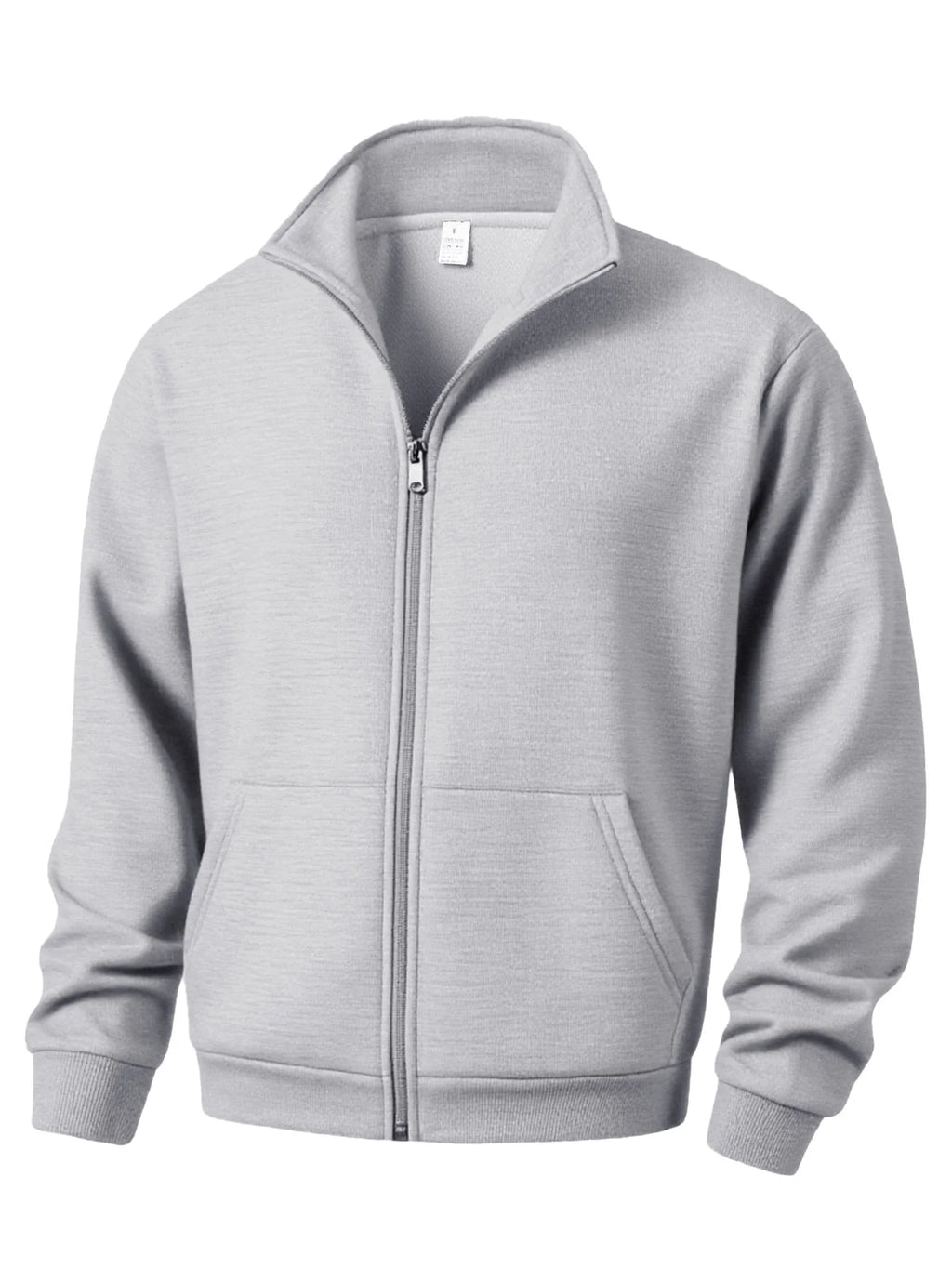 Autumn Men Sweatshirts Long Sleeve Jacket Zip Up Closure Jacket Male Outdoor Sports Slim Fit Windproof Coat Male Clothing