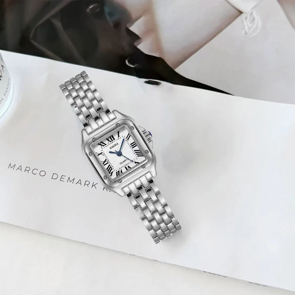 Luxury Women's Watches Elegant Luxury Gold Watch for Women Quartz Waterproof Wristwatches Ladies Relojes Para Mujer Without Box