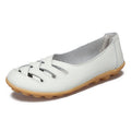 Loafers For Women 2021 Hollow Out New Moccasins Women'S Ballet Flats Pu Leather Female Shoes Woman Loafers Tenis Feminino