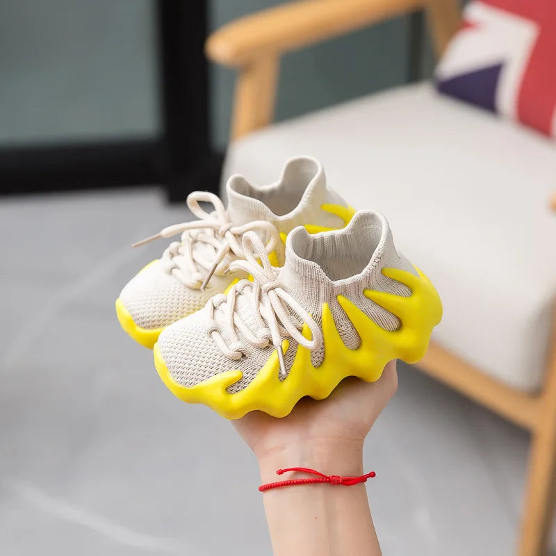 Sneakers Kids Girl Casual Shoes Children's Boy Child Sneakers Sports Shoes for Girls Spring  Autumn Breathable Small Baby Socks