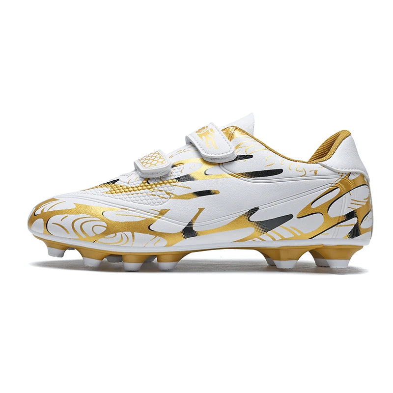 Children Football Shoes Professional Indoor Non Slip TF/FG Fast Grass Boys Match Wear Resistant Training Football Shoes for Kids