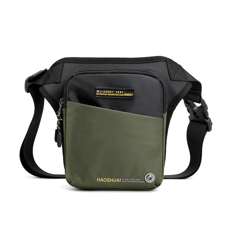 Motorcycle Leg Bag Fanny Pack Men Outdoor Sports shoulder Crossbody Bags Motorcycle Rider Hip Bag Male Multifunction Waist Packs