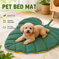 Cat Bed Mat Leaf Shape Pet Blanket Soft Puppy Sleeping Pad Washable Non-Slip Room Decor Floor Rug for Dogs Cats Pet Supplies
