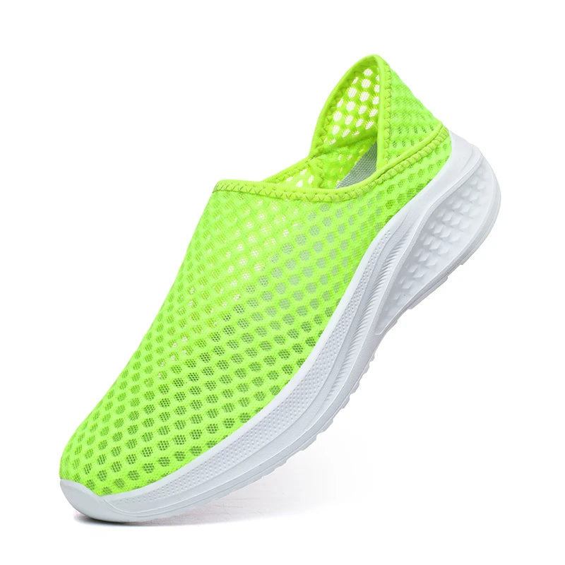Women Shoes Loafers Light Walking Breathable Summer Comfortable Casual Shoes Women Sneakers  Black Whitezapatillas de mujer