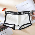 Sports Fitness Panties for Women Cotton Female Underwear Mid-waist Underpants Cozy Underwear Women Safety Pants Womens Shorts