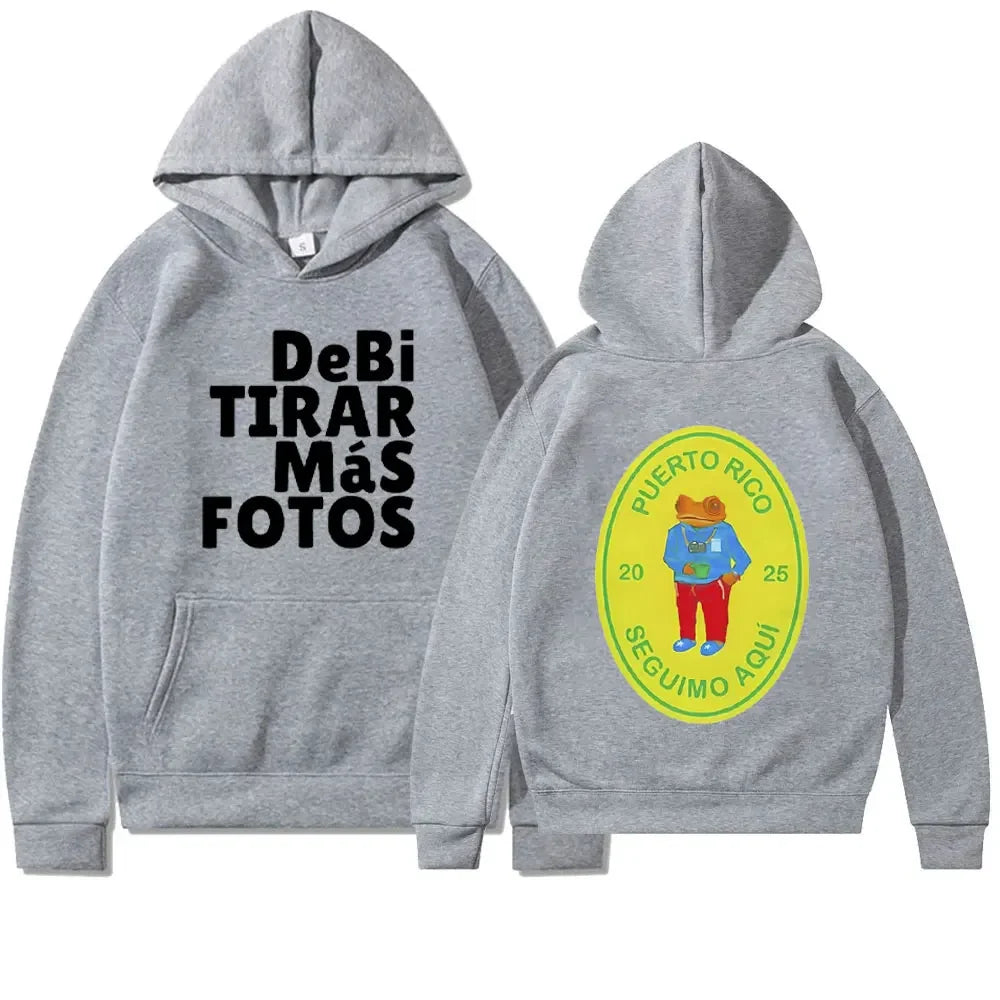 DTMF Bad Bunny Album Hoodie Men Women Oversized Pullover Hoody Sweater New in 2025 Long Sleeve Fashion Casual Sweatshirt Unisex