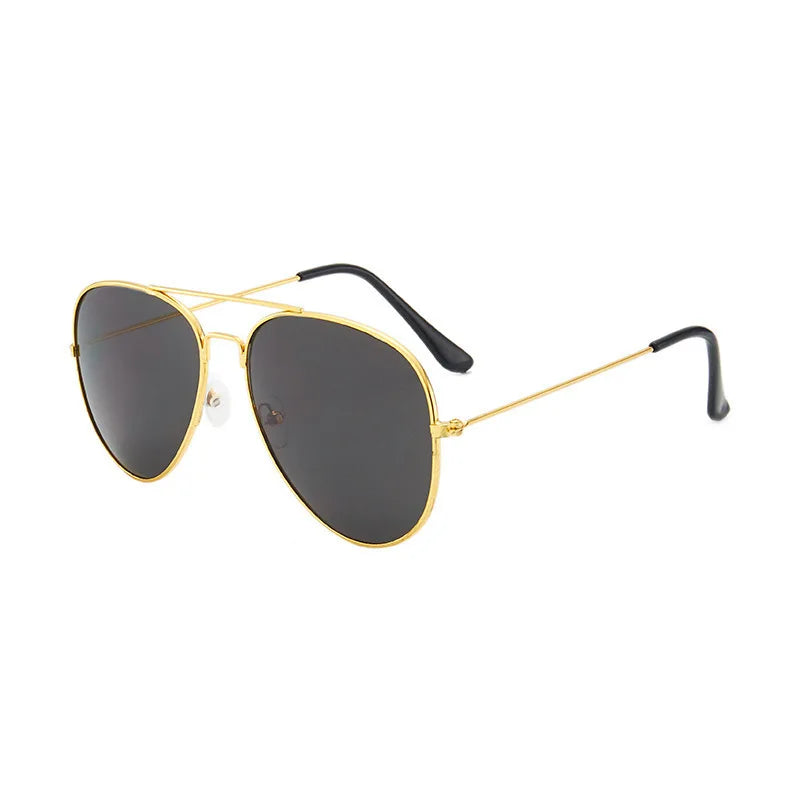 Metal Children Sunglasses Vintage Square Sun Glasses Outdoor Cute Girl Boy Fashion Glasses Protection Classic Kids Sunglasses