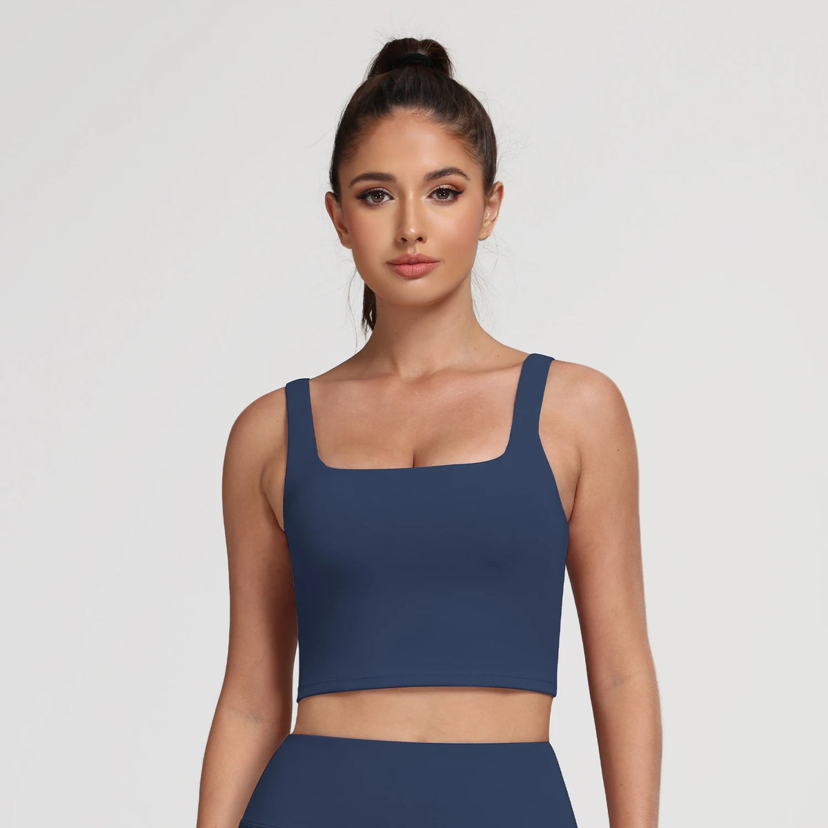 Women Sports Bra with Padded Beautiful Back Crop Top Yoga Vest  Gym Fitness Athletic Brassiere Gym Running Bra Sportswear