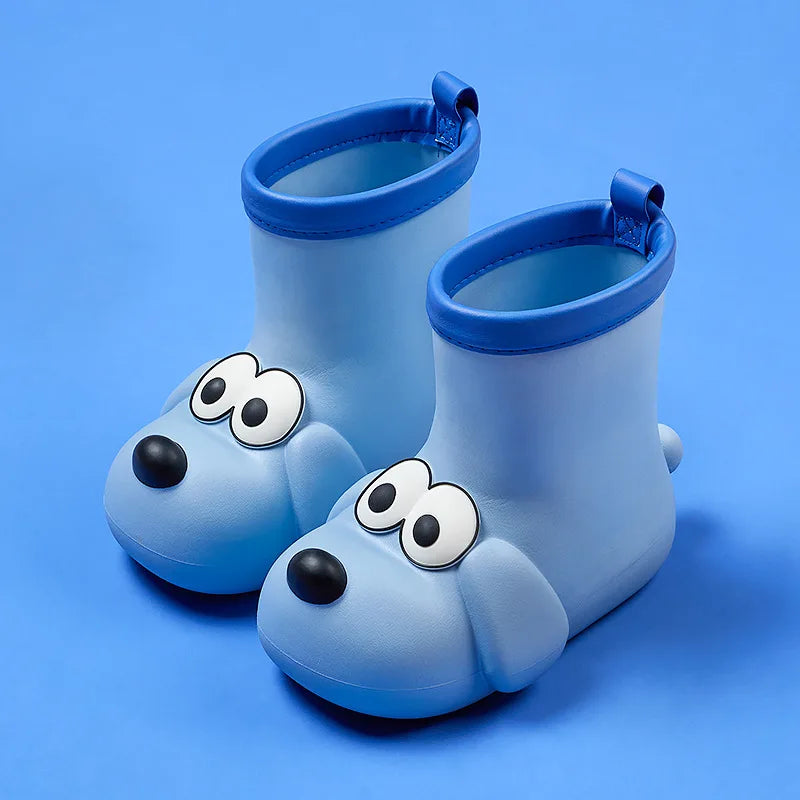 2026 New Kids Rain Boots Waterproof Mid Calf Rain Shoes For Boys Girls Toddler Non Slip Wear Resistant Lightweight Outdoor Boot