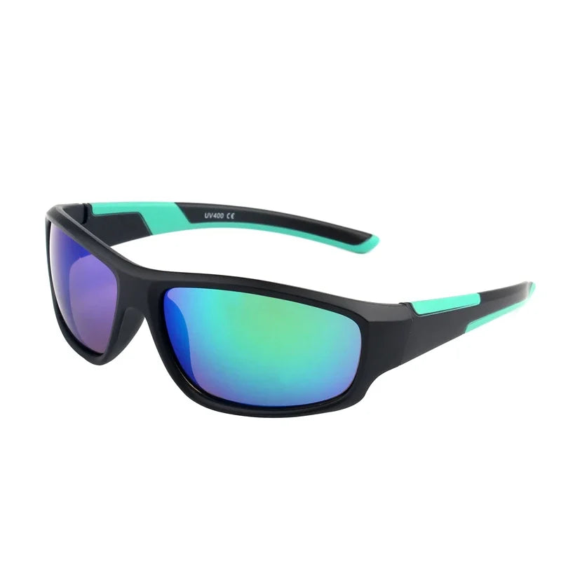 Kenbo Kids Boy Sport Goggles Sunglasses Child Cycling Glasses Girl UV400 Outdoor Mirror Eyeglass For Gift With Case Age 3-10