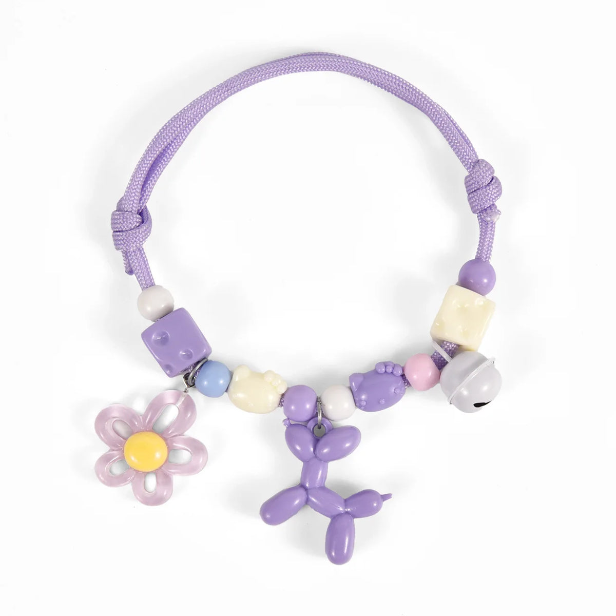 Pet Accessories Cute Balloon Dog Flower Collar Cat Dog Necklace Adjustable Fashion Pet Photo Props Decorative Pet Neckwear