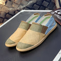 Men's Loafers Summer Slip On Canvas Shoes Men Casual Shoes For Men Flat Fisherman's Shoes Women Breathable Men's Espadrilles