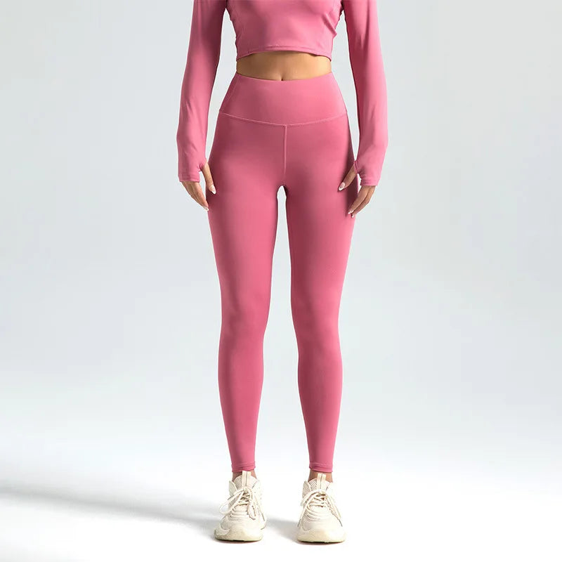 2025 New Sport Leggings for Women High Waist Yoga Leggings Soft Breathable Sports Tights Leggings Fitness Gym Elastic Pants Y2K