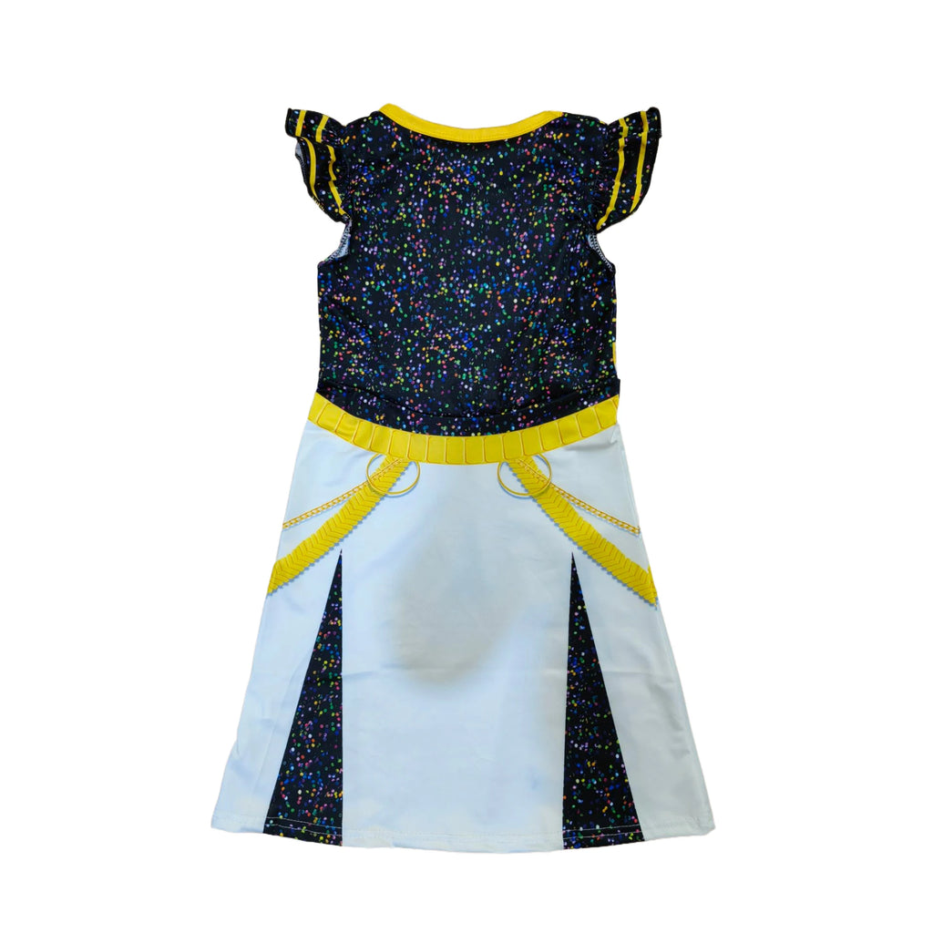 Kids Anime Cosplay Costume Golden Costume Dress Girls Singer Idol Group Perform Stage Show Halloween Birthday Party Fancy Dress