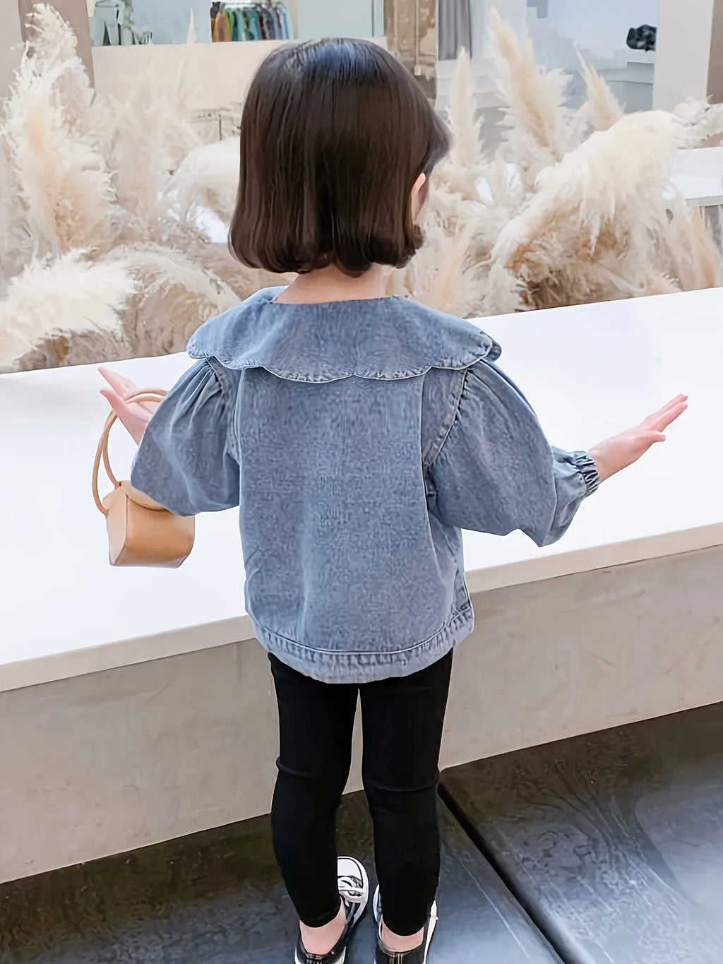 Girls' Outerwear Spring & Fall New Kidsren's Clothing Baby Girl Outerwear Kidsren's Little Girl Tops Autumn and Winter Cardigans F
