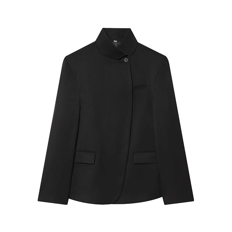 Tidalyf Women's Spring New Blazers & Jackets 2026 Fashion Retro Elegant Office Blazers Unique Youth Comfortable Street Jackets