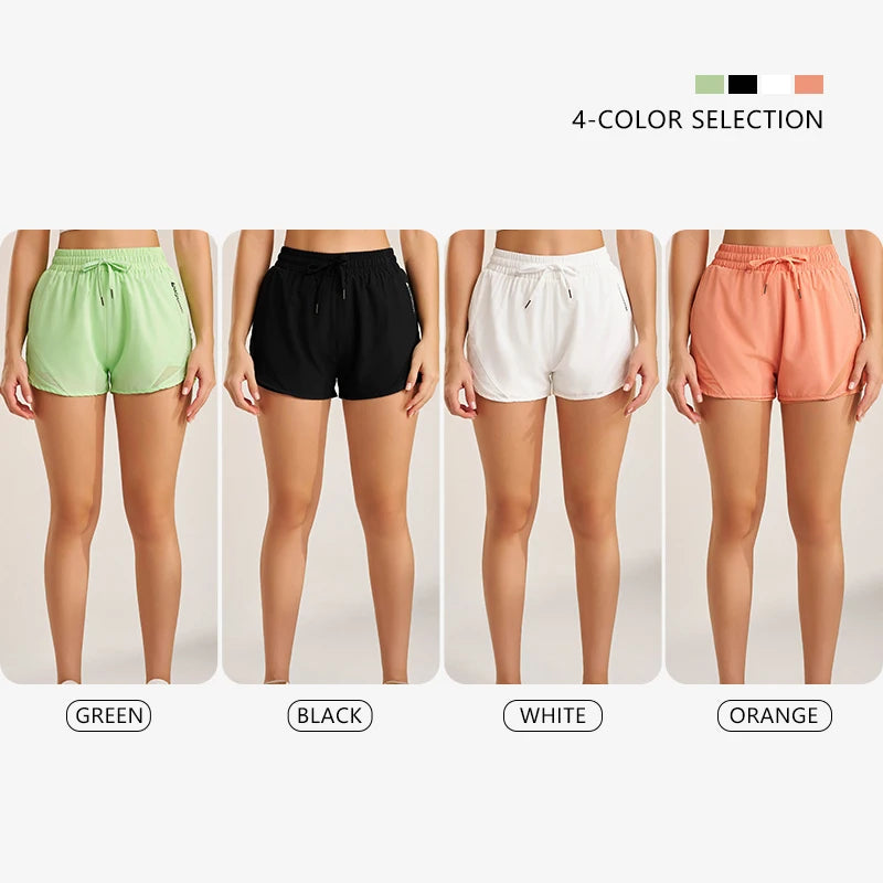 Women Sportswear Yoga Shorts Bottoms Running Shorts Gym Fitness Activewear Workout Gym Wear Ropa Deportiva Mujer