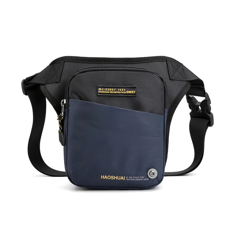 Motorcycle Leg Bag Fanny Pack Men Outdoor Sports shoulder Crossbody Bags Motorcycle Rider Hip Bag Male Multifunction Waist Packs