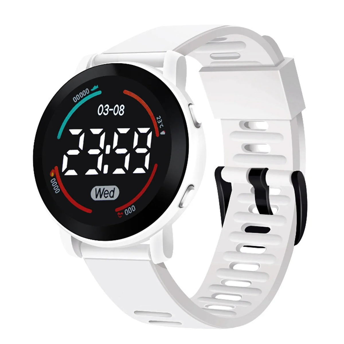 Children'S Watch Suitable For Students' Outdoor Electronic Watches Screen Watch Display Time Month