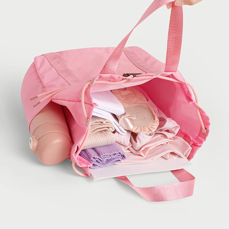 Ballet Bag for Girls Ballerina Kids Dance Bag Dancing Backpack Handbag Ballet Dance Bags Baby Ballet Shoulder School Backpack