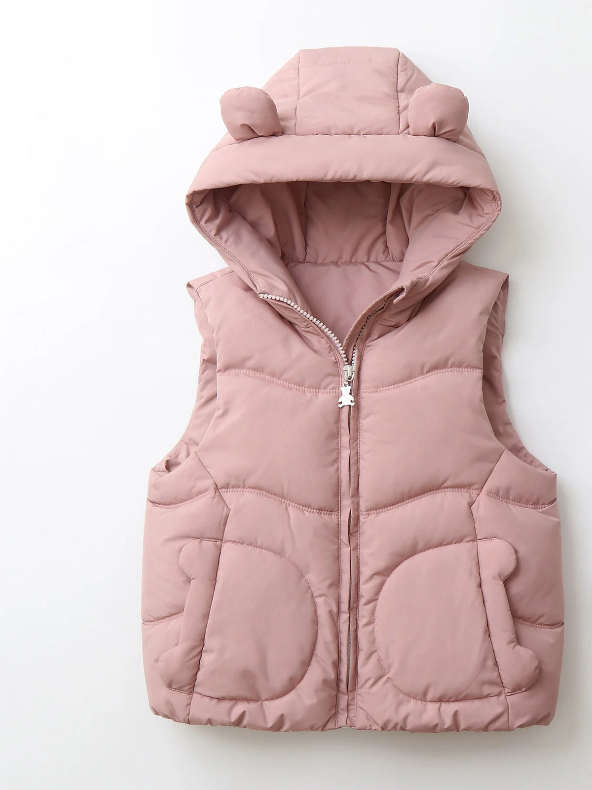 1-4Y Winter Kids Clothes Thicken Lining Boys Waistcoat Windybreaker Girls Paddded Jacket Chidren Outfit