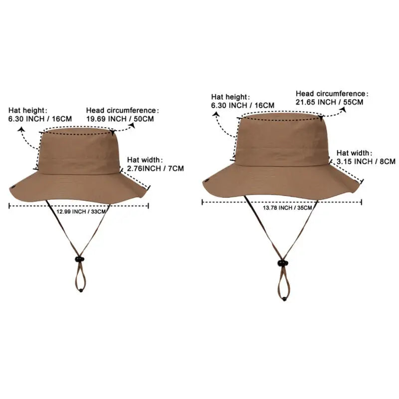 Children Summer Hats for Boys Girl Solid Color Breathable Fisherman Hat Lightweight Mountaineering Camping Sun Protect Accessory