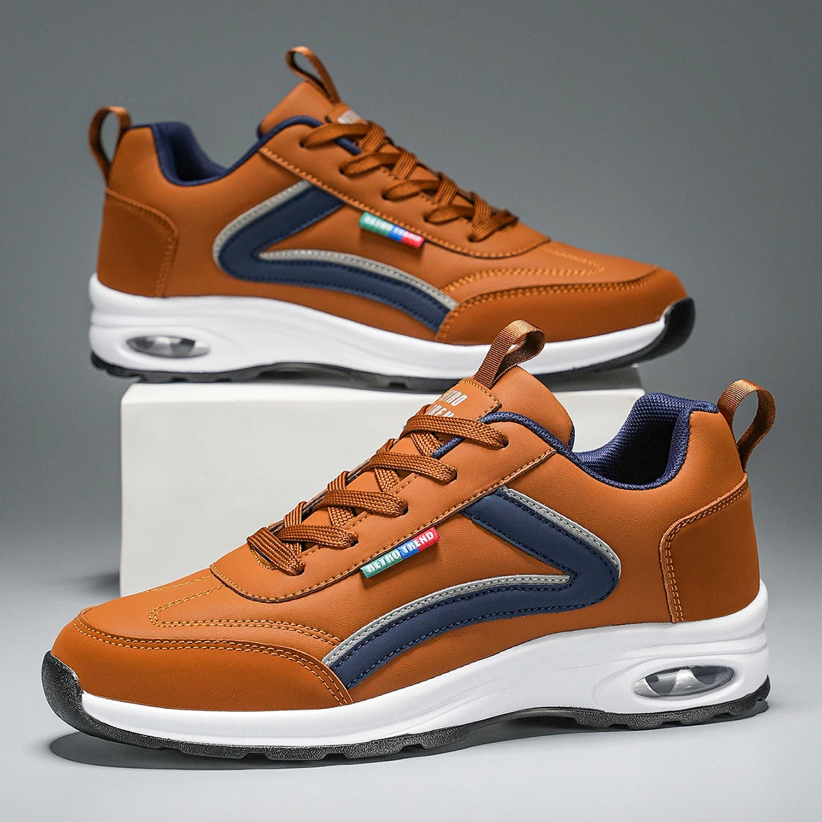 Men's Large Size Sports Shoes Outdoor Hiking Running Comfortable Casual Versatile Fashionable Training Shoes for Couples