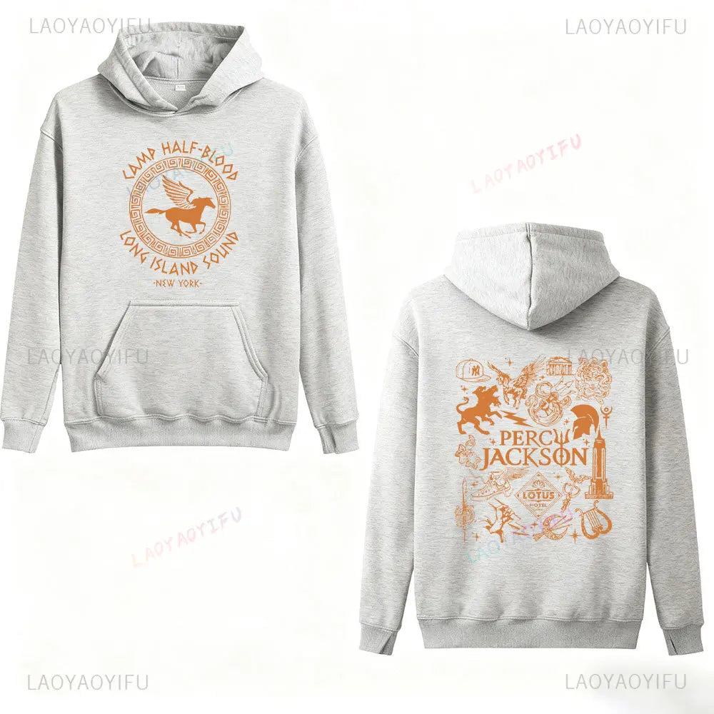 Unisex Camp Halfblood Sweatshirt Camp Half Blood Hoodie Camp Half Blood Chronicles Branches Sweater Percy Jackson Sweatshirt