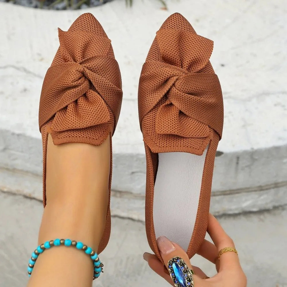 Women Flats Walking Shoes Pointed Top Solid Color new Loafers Mesh Breathable Shoes Comfortable Women Sneakers Zapatos De Mujer