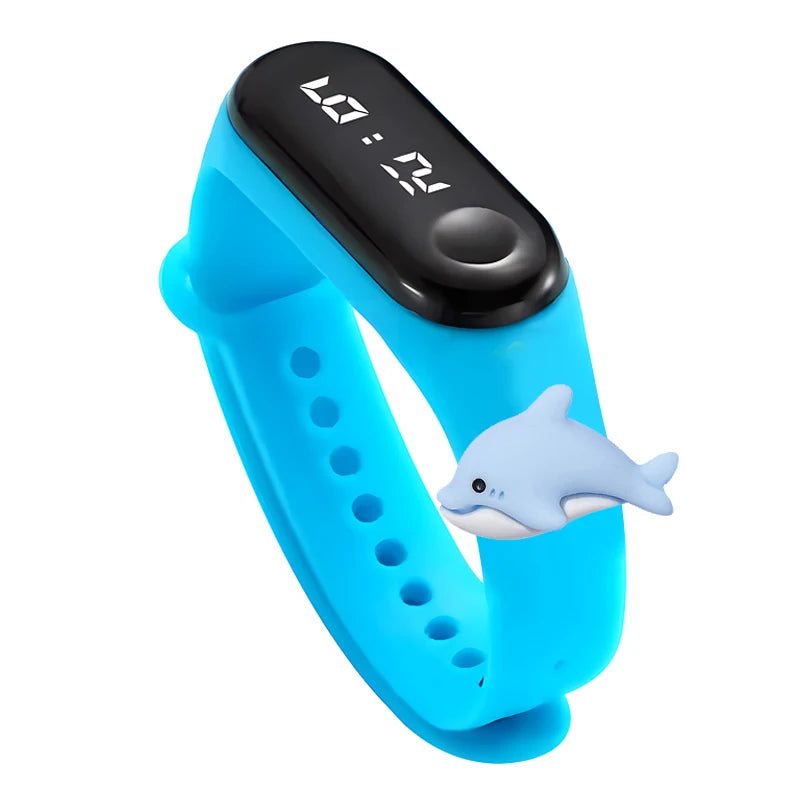 Fashion Children Watches For Boys Girls Electronic Bracelet Sports Touch LED Cartoon Doll Kids Watch Women Waterproof Clock