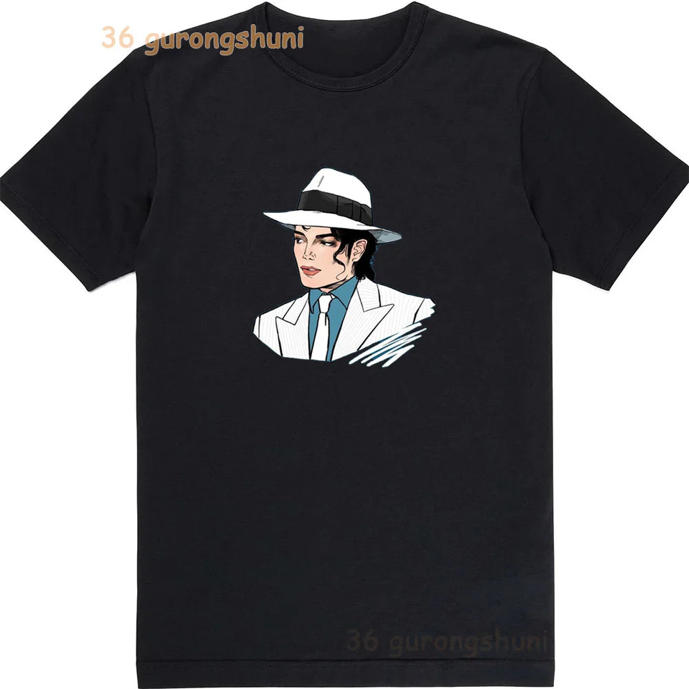 Kids Clothes michael jackson t-shirts black T Shirt For Girls summer Tops Tee Children Short Sleeve Girl BAD Shirts baby tshirt