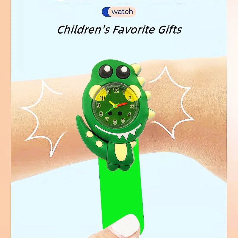 Cartoon Dinosaur Children Toys Watches for Boys Girls Birthday Gift Kids Digital Electronic Watch Baby Kindergarten Party Gift