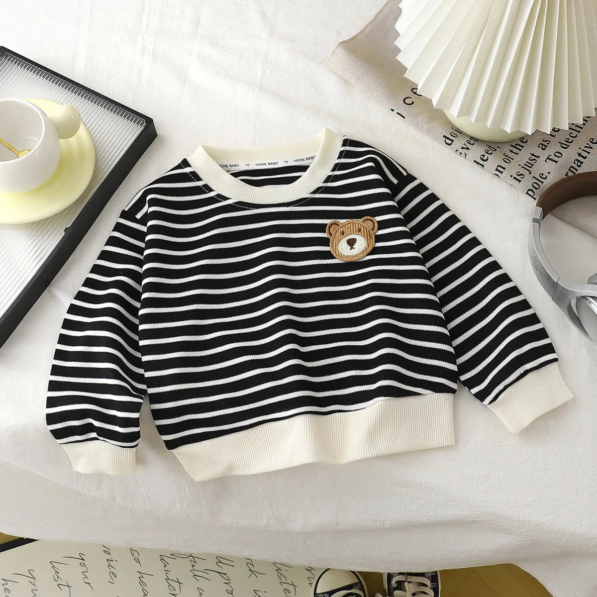 Children's Sweatshirt Kids Clothes Boys Girls T-shirt Elastic Sweater Long Sleeve Pullover Tops Baby Children Clothing
